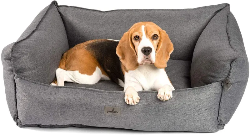 B-Ware: PDB2018 LUXURY Premium Hundebett, Orthopädisches Hundesofa mit Memory Foam Füllung, Extra-hohe Seitenränder, OEKOTEX Stoffbezug, waschbar