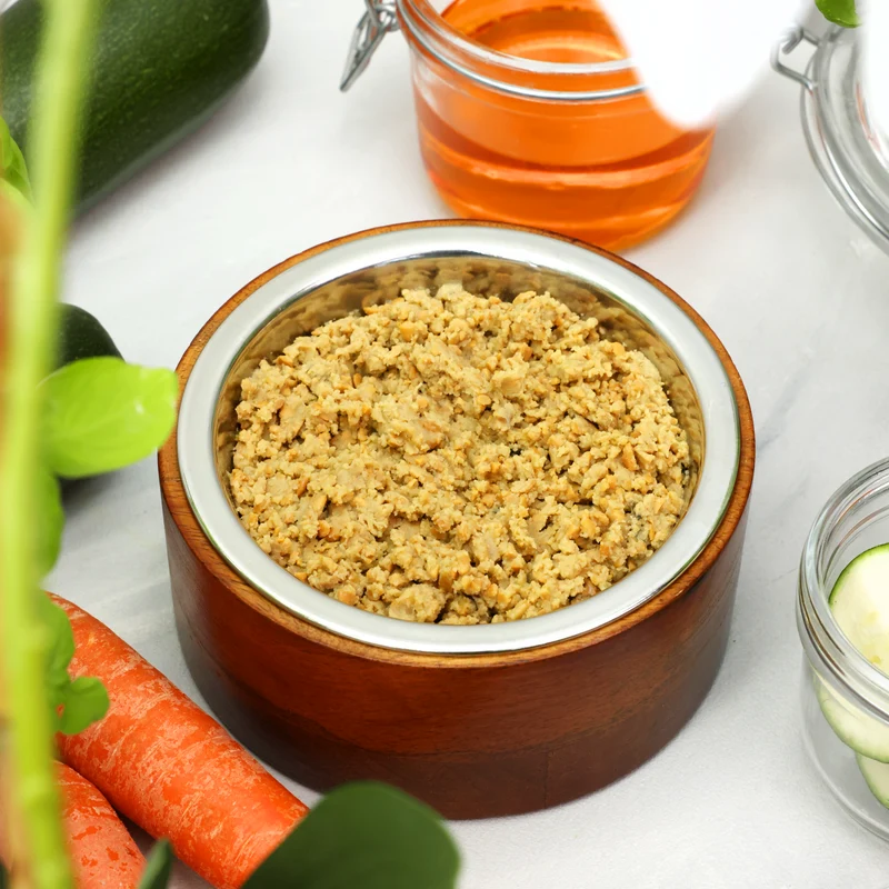 Bio-Feuchtfutter - Vegan, Kartoffel & Zucchini für Hunde