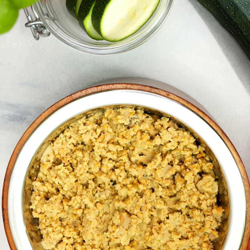 Bio-Feuchtfutter - Vegan, Kartoffel & Zucchini für Hunde