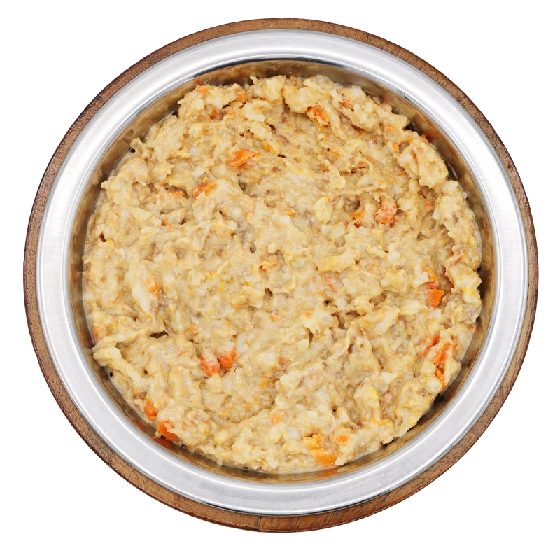 Bio-Alleinfutter - Lachs, Reis & Karotten für Hunde