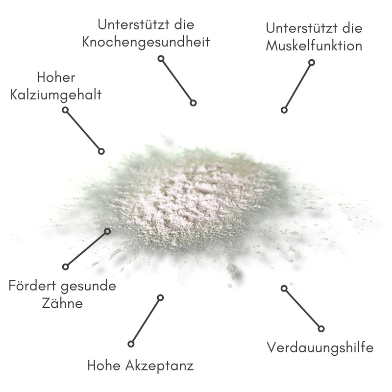 Eierschalen-Pulver - BIOPUR Futterergänzungen