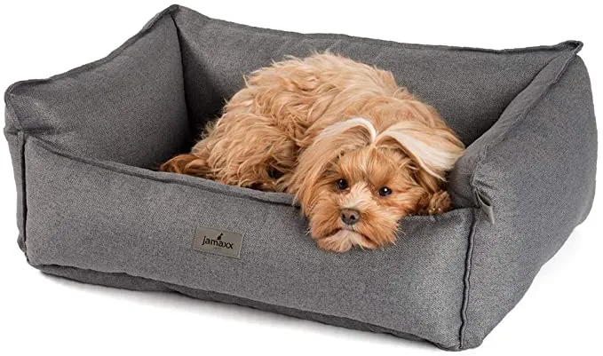 PDB2018 | LUXURY Hundebett / Hunde-Sofa, orthopädisch, extra-hohe Seiten, OEKOTEX Bezug, waschbar