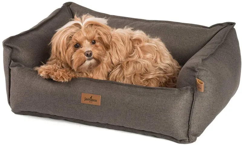 PDB2018 | LUXURY Hundebett / Hunde-Sofa, orthopädisch, extra-hohe Seiten, OEKOTEX Bezug, waschbar