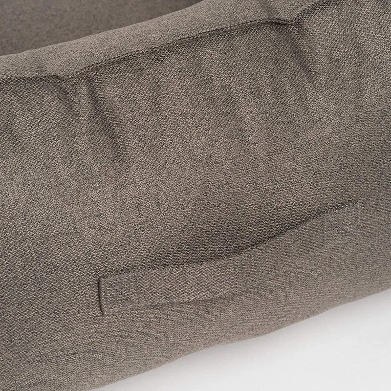 PDB2018 | LUXURY Hundebett / Hunde-Sofa, orthopädisch, extra-hohe Seiten, OEKOTEX Bezug, waschbar