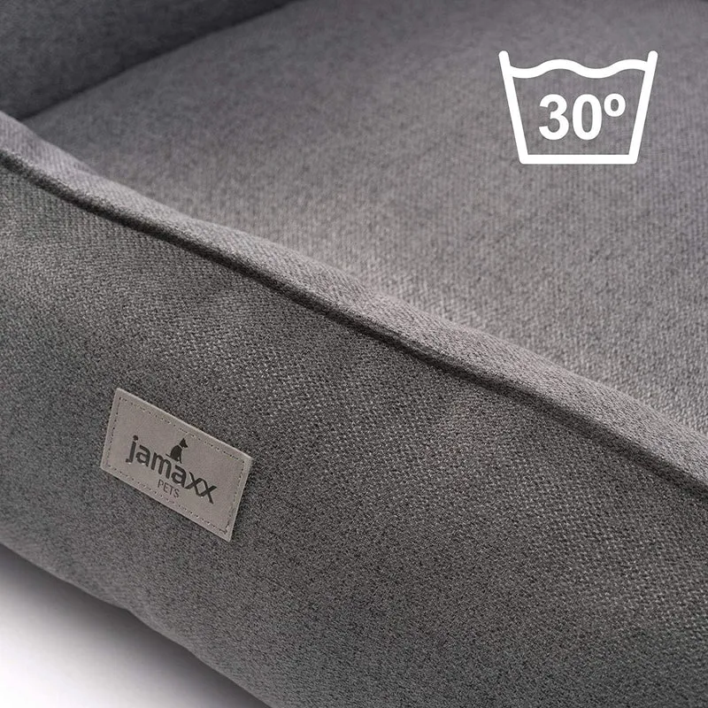 PDB2018 | LUXURY Hundebett / Hunde-Sofa, orthopädisch, extra-hohe Seiten, OEKOTEX Bezug, waschbar