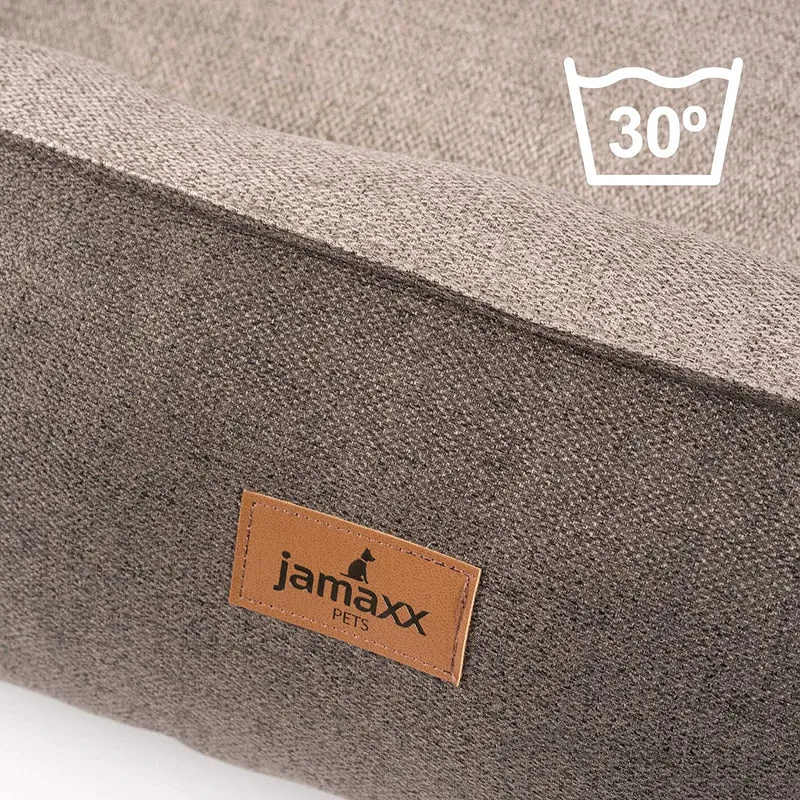 PDB2018 | LUXURY Hundebett / Hunde-Sofa, orthopädisch, extra-hohe Seiten, OEKOTEX Bezug, waschbar