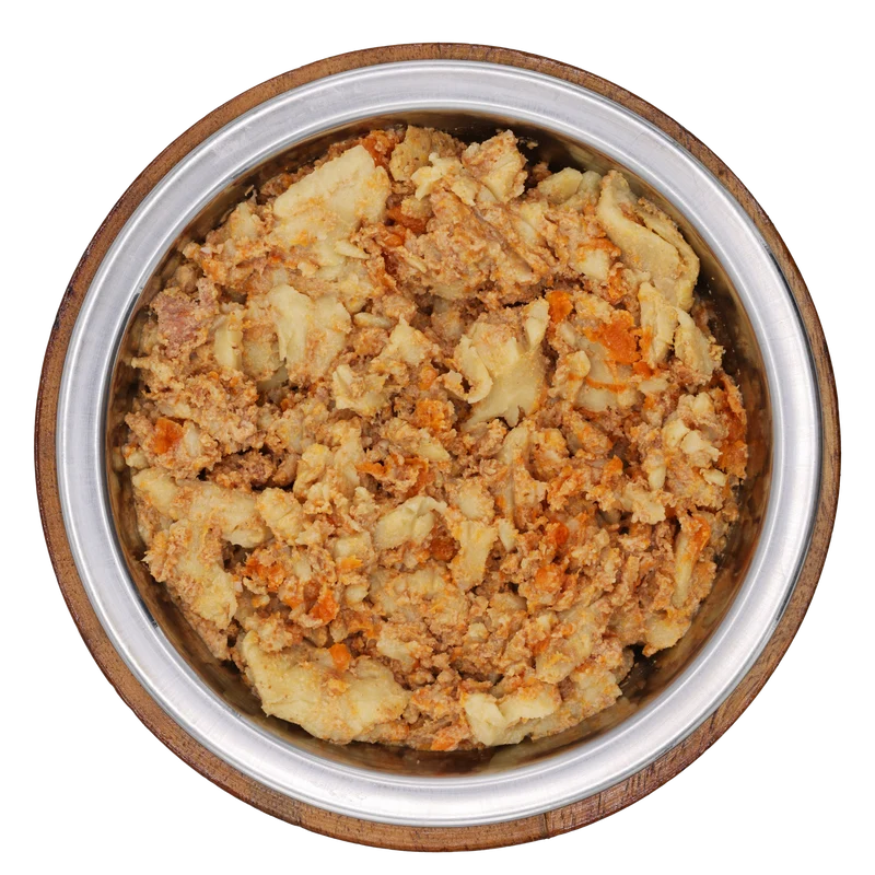 Bio-Alleinfutter - Huhn, Nudeln & Karotten für Hunde
