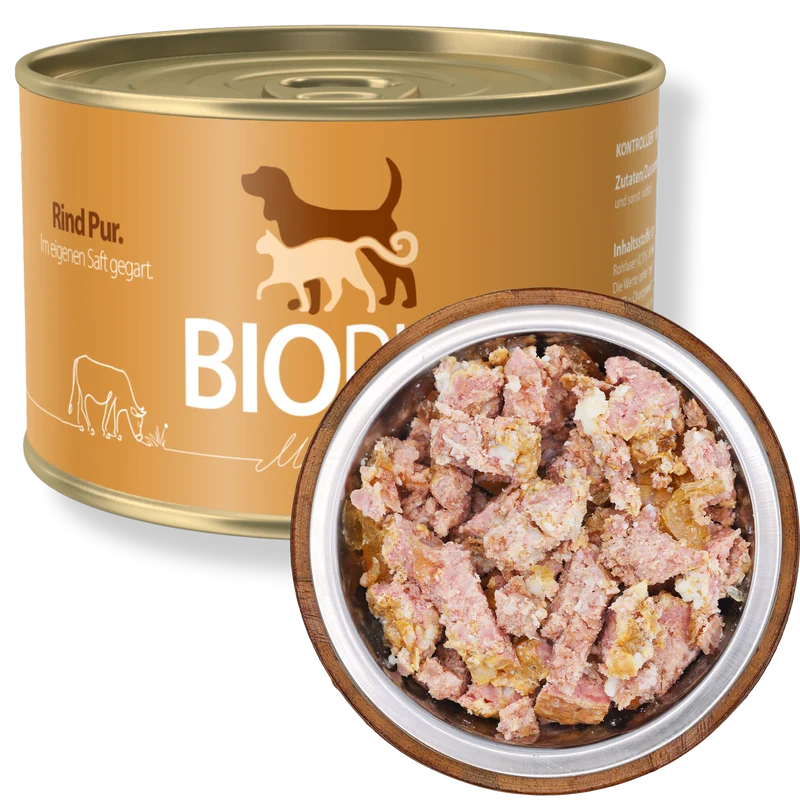 Rind Pur Rindmuskelfleisch für Hunde