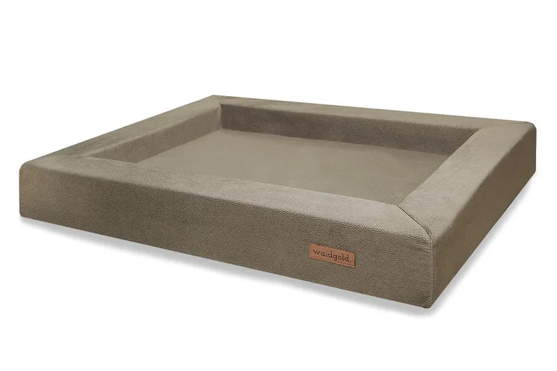 Ruheinsel - orthopädische Hundelounge SUPERSOFT (Beschichtung gegen Tierhaare)