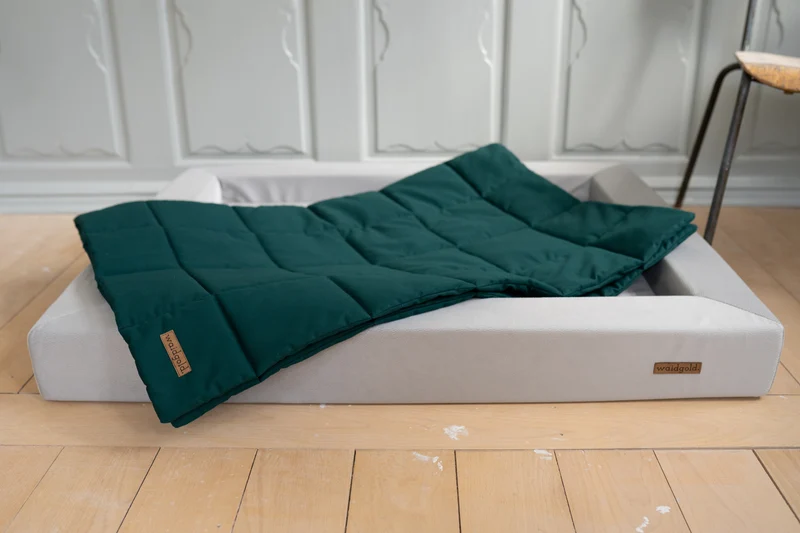 Ruheinsel - orthopädische Hundelounge SUPERSOFT (Beschichtung gegen Tierhaare)
