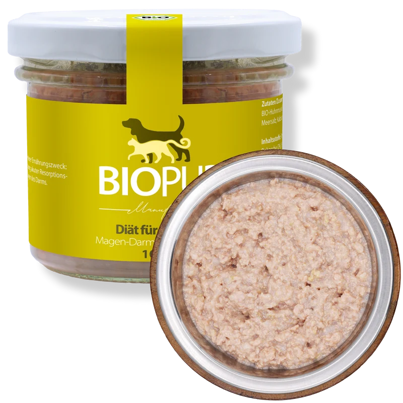 Bio-Diätfutter bei Magen-& Darmerkrankungen für Katzen