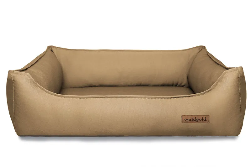 Schlummerwiese - orthopädisches Hundebett aus Baumwolle (antiallergisch + kochfest)