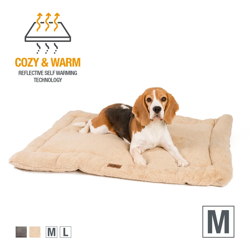 PDB1024, Thermo-Decke Fleece-Matte für Hund & Katze, kuschelig warm