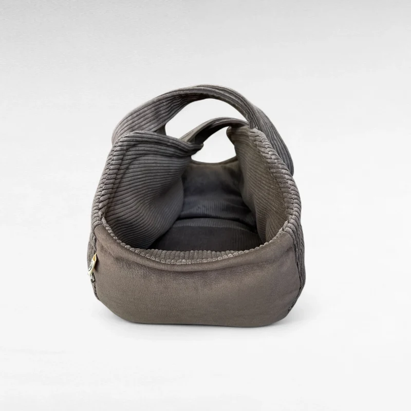 Hundetaschenkörbchen Oki | Taupe | XS - L