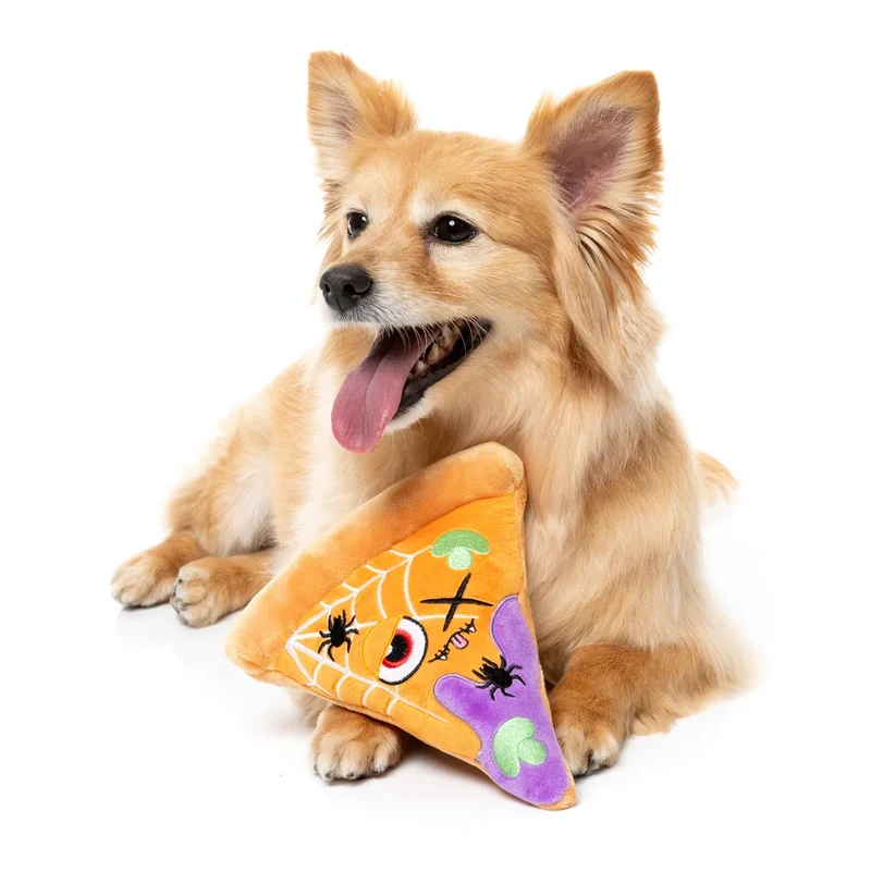 Hundespielzeug Halloween Web-Eroni Pizz
