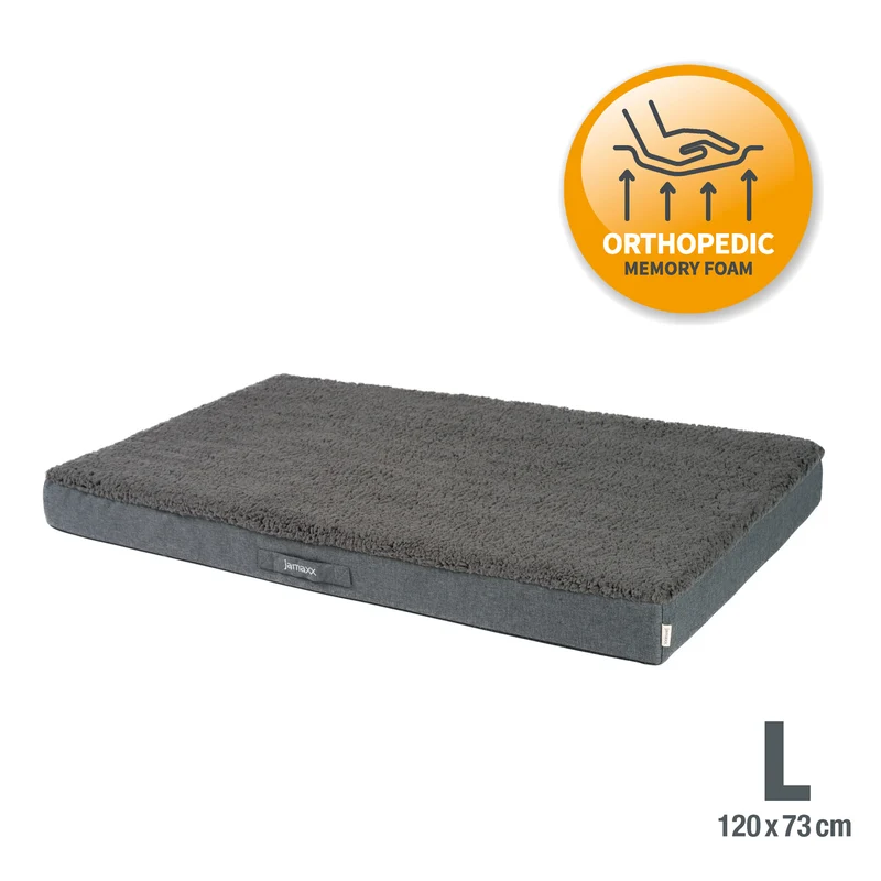 PDB1012 | Orthopädische Hundematte mit Lammfell-Imitat, waschbar, S/M/L, 4 Farben