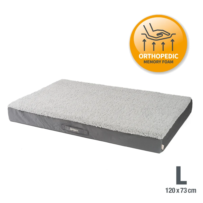 PDB1012 | Orthopädische Hundematte mit Lammfell-Imitat, waschbar, S/M/L, 4 Farben