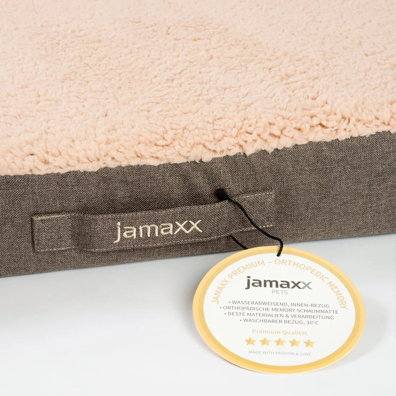 PDB1012 | Orthopädische Hundematte mit Lammfell-Imitat, waschbar, S/M/L, 4 Farben