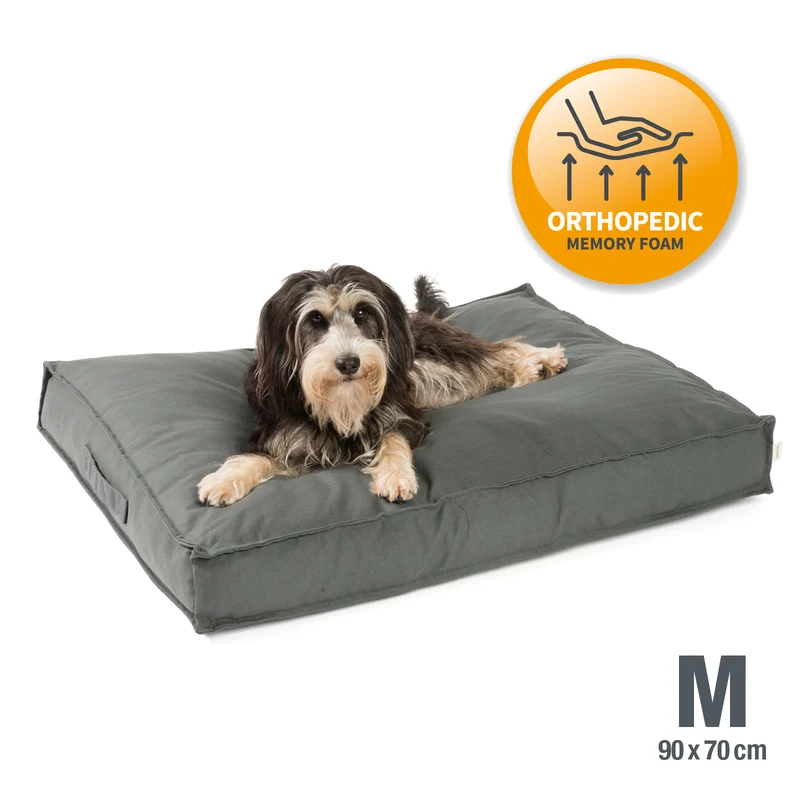 PDB1007 | Premium Hundekissen, orthopädisches Hundebett, Canvas, waschbar