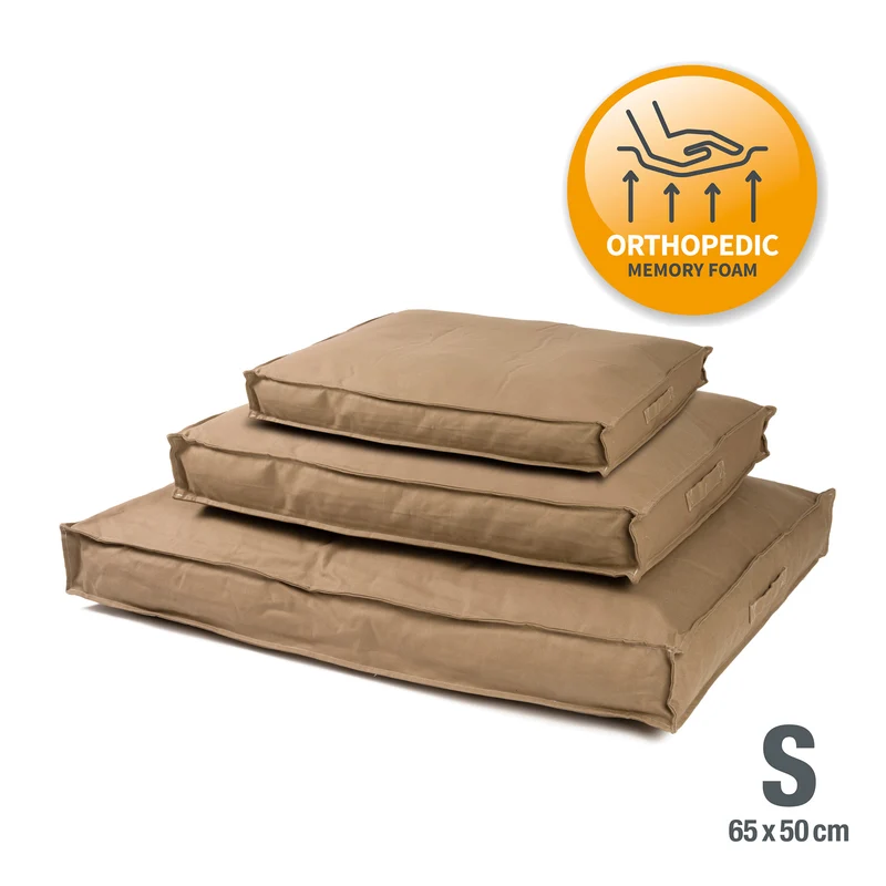 PDB1007 | Premium Hundekissen, orthopädisches Hundebett, Canvas, waschbar