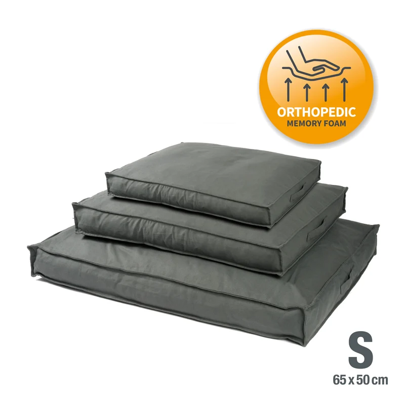 PDB1007 | Premium Hundekissen, orthopädisches Hundebett, Canvas, waschbar