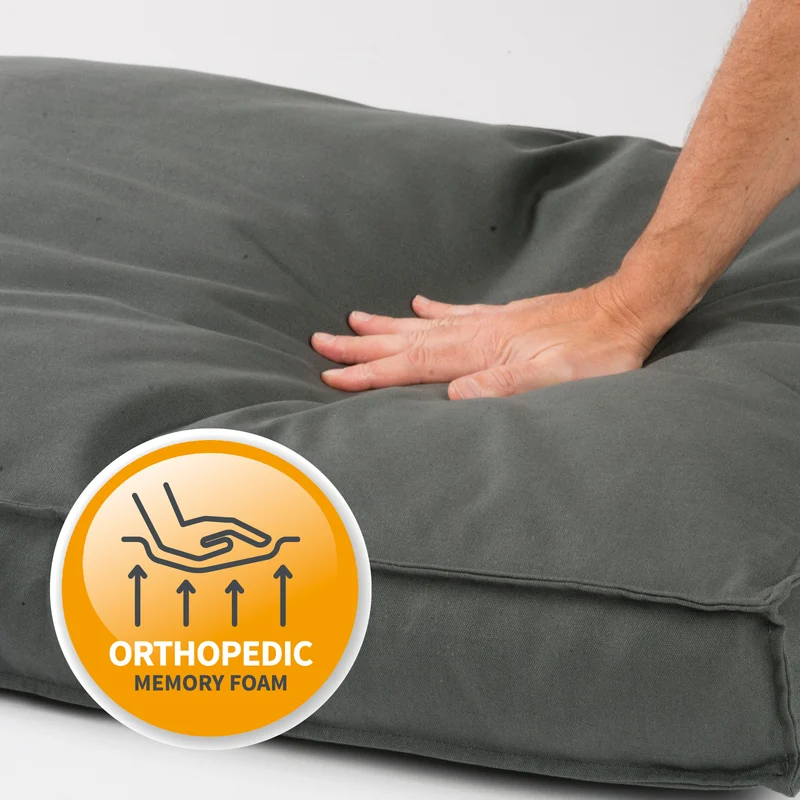 PDB1007 | Premium Hundekissen, orthopädisches Hundebett, Canvas, waschbar
