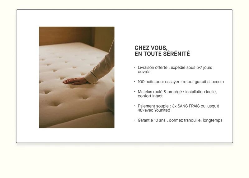 Pack - Grand Reset (Matelas, couette, oreiller, diffuseur)