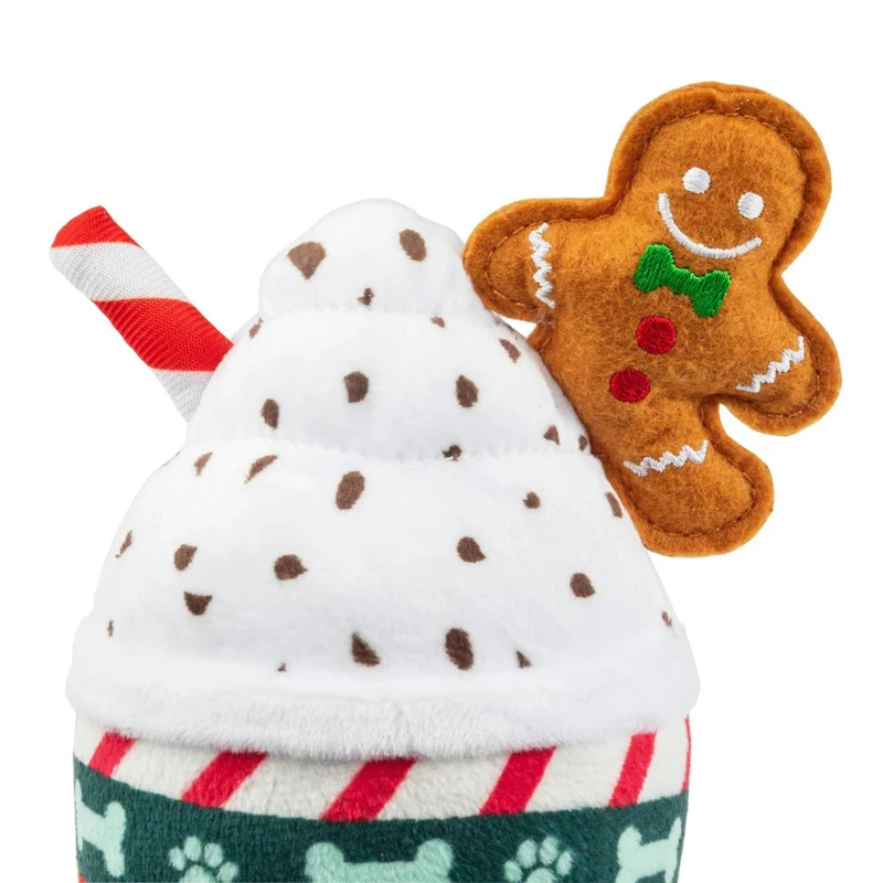 Starbarks Ginger Bark Latte Weihnachts-Hundespielzeug