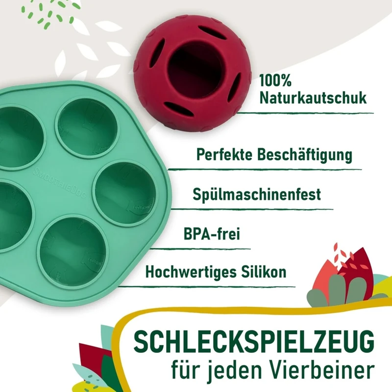 Schleckball inkl. Eisform zum Einfrieren