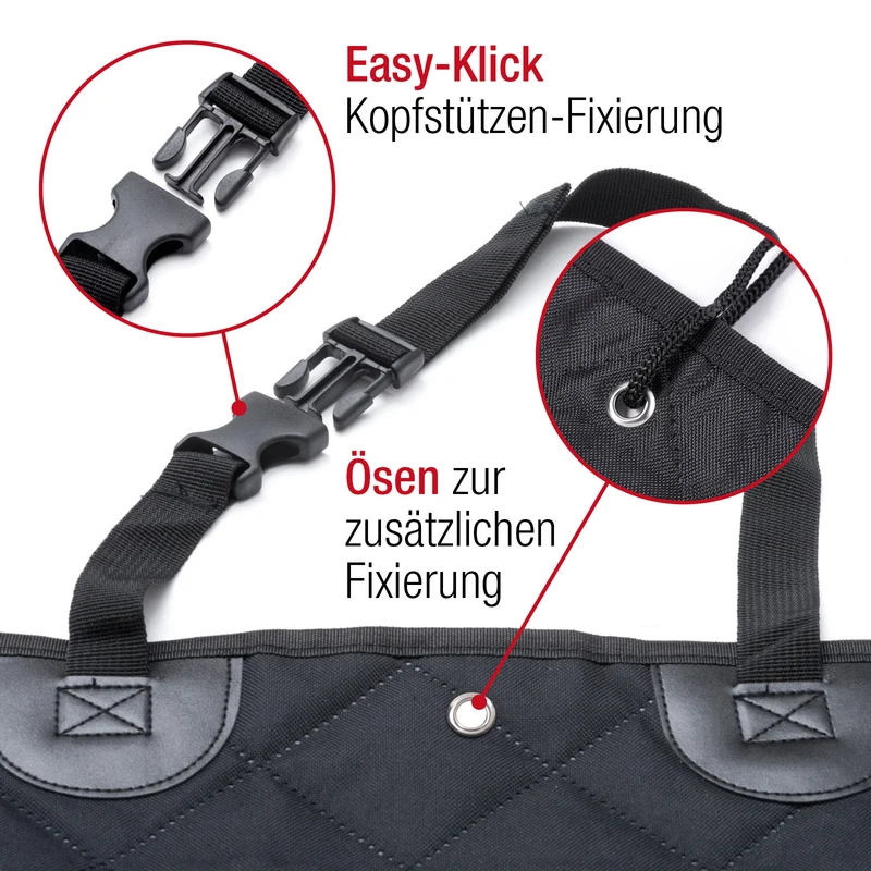 [PDSC3] - Auto - Kofferraum XXL Schondecke für SUV Kombi Extra-Lang 225cm Seitenschutz Hunde-Decke Wasserdicht
