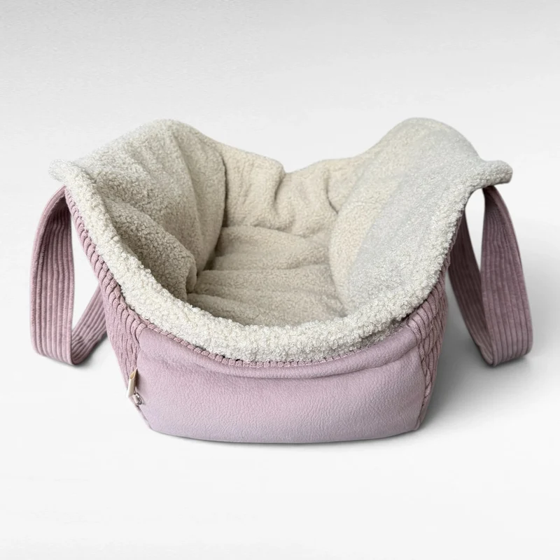 Hundetaschenkörbchen Oki | Dusty Rose | XS - L