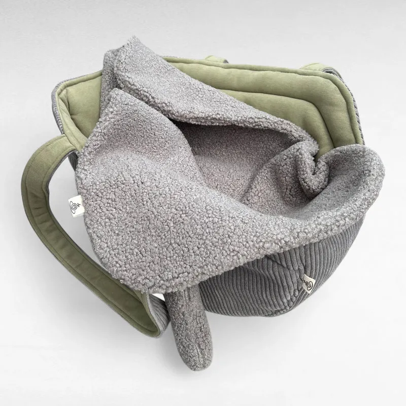 Hundedecke Hina | Cuddly Teddy | Grau