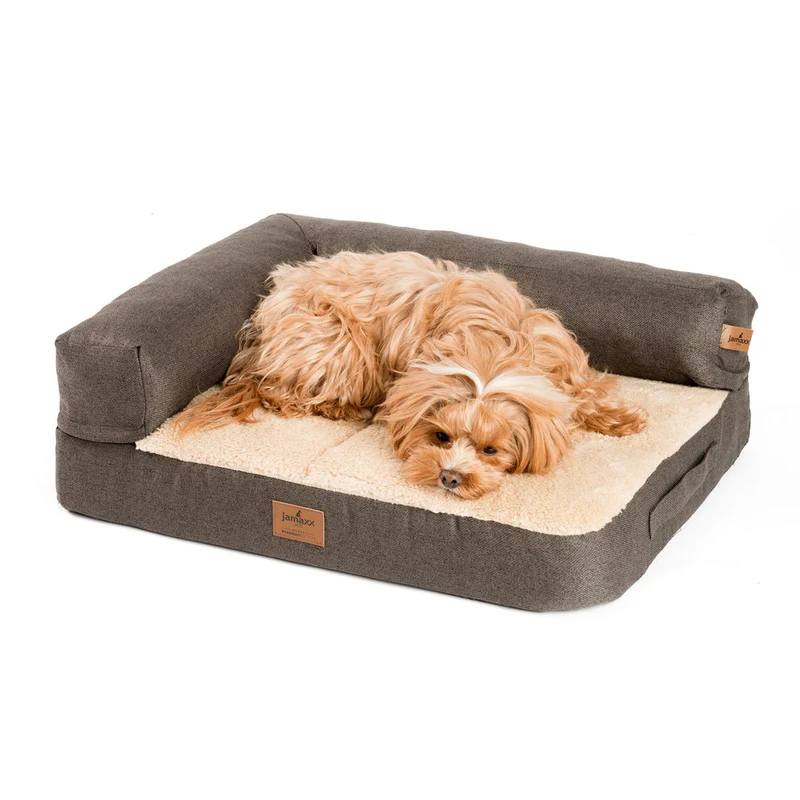 B-Ware: PDB3014 | Premium 2-in-1 Hundesofa, abnehmbare Seitenpolster, waschbar, orthopädisch