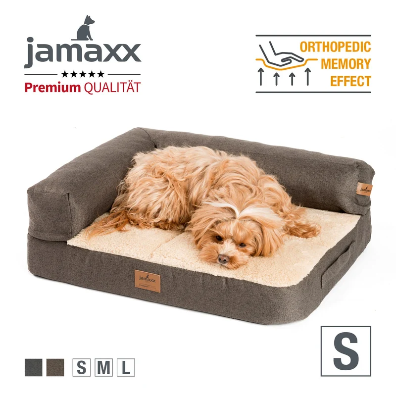 B-Ware: PDB3014 | Premium 2-in-1 Hundesofa, abnehmbare Seitenpolster, waschbar, orthopädisch