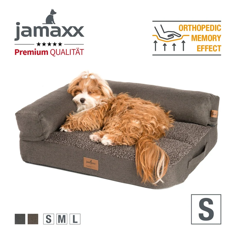 B-Ware: PDB3014 | Premium 2-in-1 Hundesofa, abnehmbare Seitenpolster, waschbar, orthopädisch