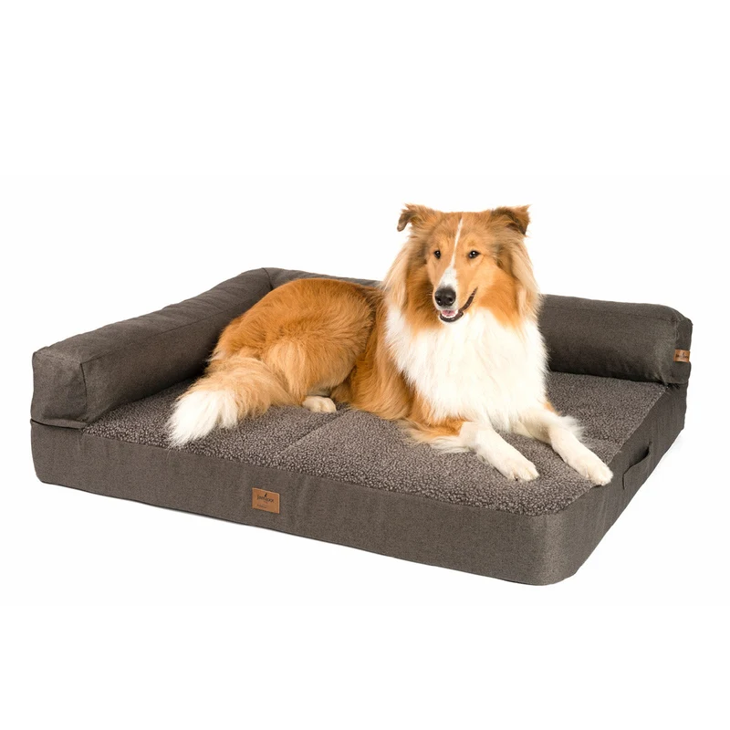 B-Ware: PDB3014 | Premium 2-in-1 Hundesofa, abnehmbare Seitenpolster, waschbar, orthopädisch
