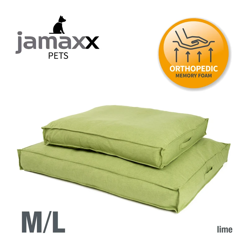 PDB1005 | Premium Hundekissen, waschbar, Leinen-Optik, S/M/L, 8 Farben