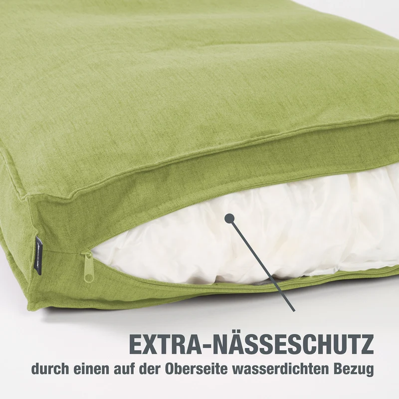 PDB1005 | Premium Hundekissen, waschbar, Leinen-Optik, S/M/L, 8 Farben