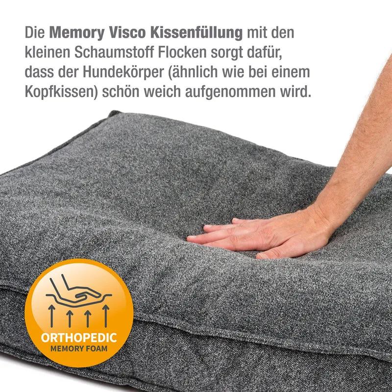 PDB1003 | Premium Hunde-Kissen, weicher Chinelle, waschbar, 8 Trendfarben