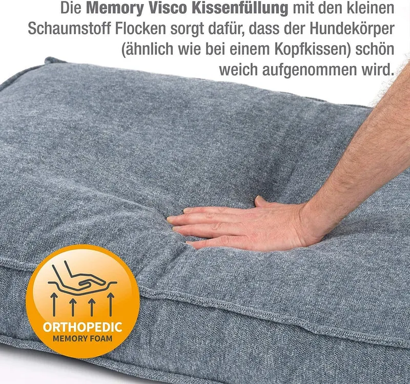 PDB1003 | Premium Hunde-Kissen, weicher Chinelle, waschbar, 8 Trendfarben