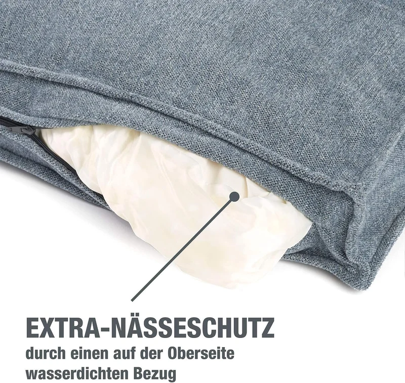 PDB1003 | Premium Hunde-Kissen, weicher Chinelle, waschbar, 8 Trendfarben