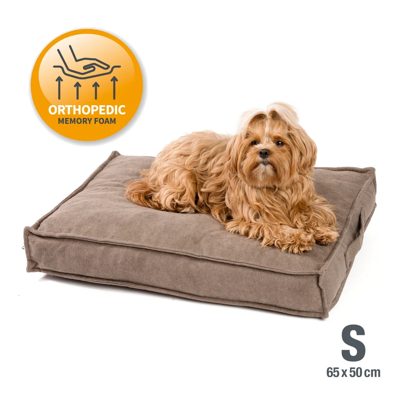 PDB1001 | Premium Hundekissen, kuschelig, orthopädisch, waschbar, S/M/L, 3 Farben