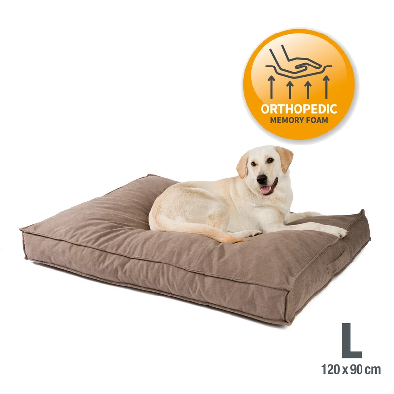 PDB1001 | Premium Hundekissen, kuschelig, orthopädisch, waschbar, S/M/L, 3 Farben