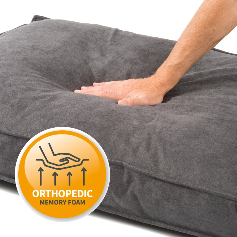 PDB1001 | Premium Hundekissen, kuschelig, orthopädisch, waschbar, S/M/L, 3 Farben