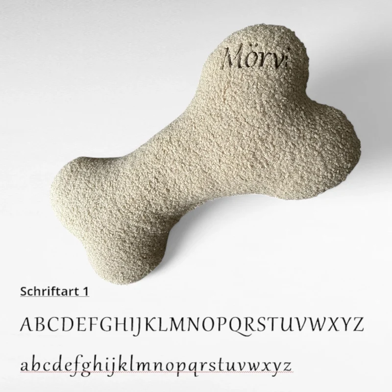 Personalisiertes Hundekissen | Cuddly Teddy