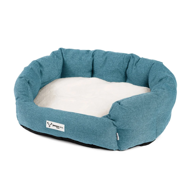 B-Ware: PDB2089, Hunde-Körbchen Bequem Weich, Wendekissen Waschbar Hundekorb Hundebett mit Komfort-Polsterung, S/M/L, grau beige braun...