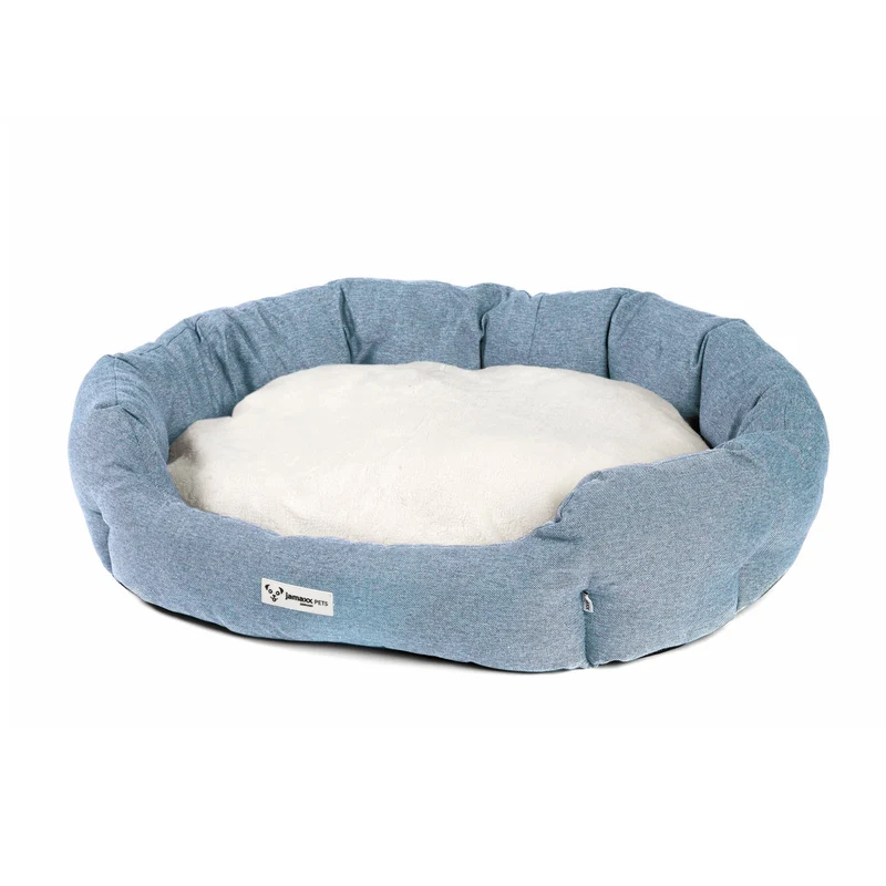B-Ware: PDB2089, Hunde-Körbchen Bequem Weich, Wendekissen Waschbar Hundekorb Hundebett mit Komfort-Polsterung, S/M/L, grau beige braun...