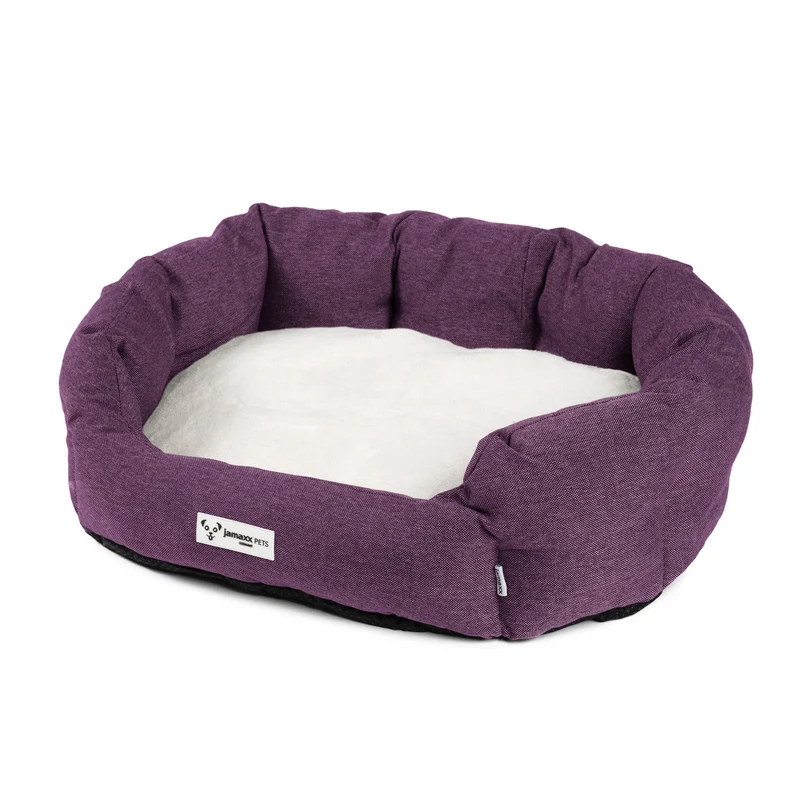 B-Ware: PDB2089, Hunde-Körbchen Bequem Weich, Wendekissen Waschbar Hundekorb Hundebett mit Komfort-Polsterung, S/M/L, grau beige braun...