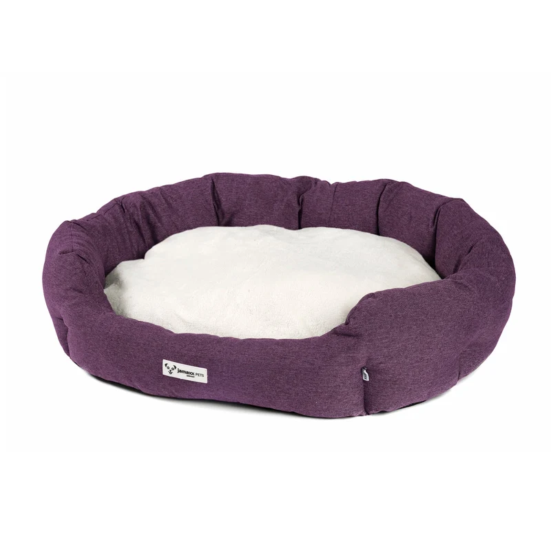 B-Ware: PDB2089, Hunde-Körbchen Bequem Weich, Wendekissen Waschbar Hundekorb Hundebett mit Komfort-Polsterung, S/M/L, grau beige braun...