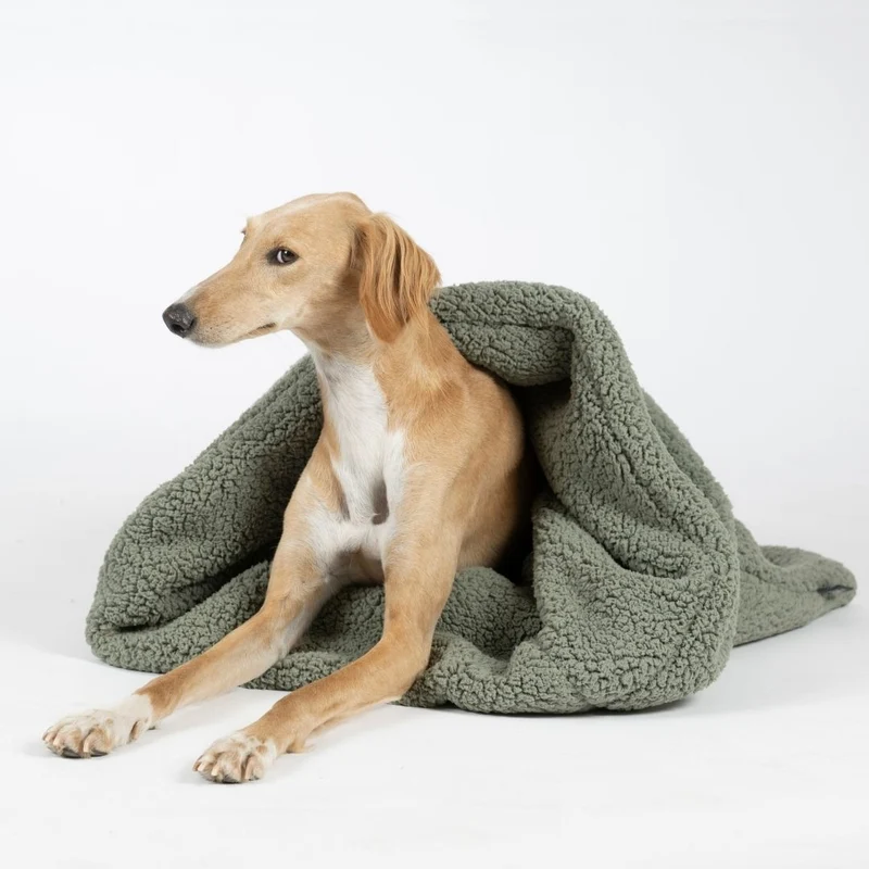 Teddy Kuschelschlafsack Soft Olive